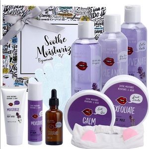 spa de lavanda para mujeres.kit completo de spa que hace el mejor regalo